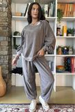 Terry B Classic Sweatshirt Mocha